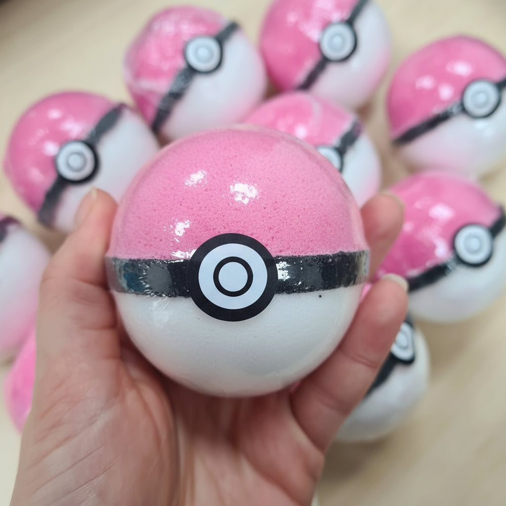 WHOLESALE Pokeball Bath Bomb x10