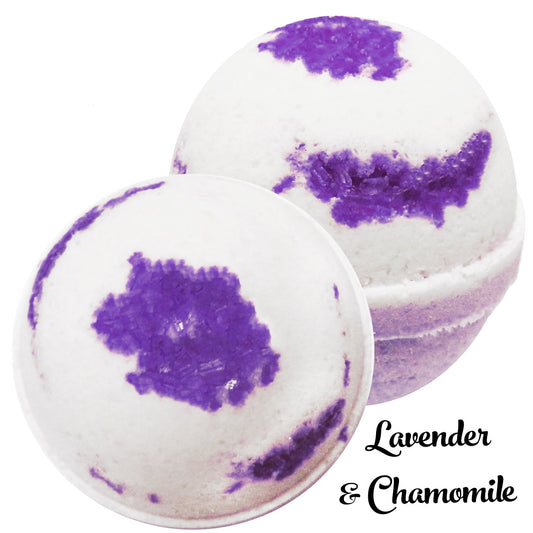 Lavender & Chamomile Bath Bomb (300mg CBD)