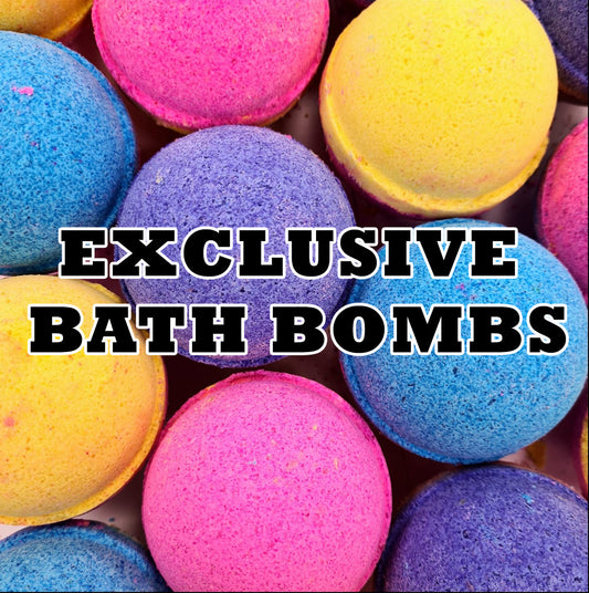 WHOLESALE Exclusive Bath Bombs (200mg CBD) x35