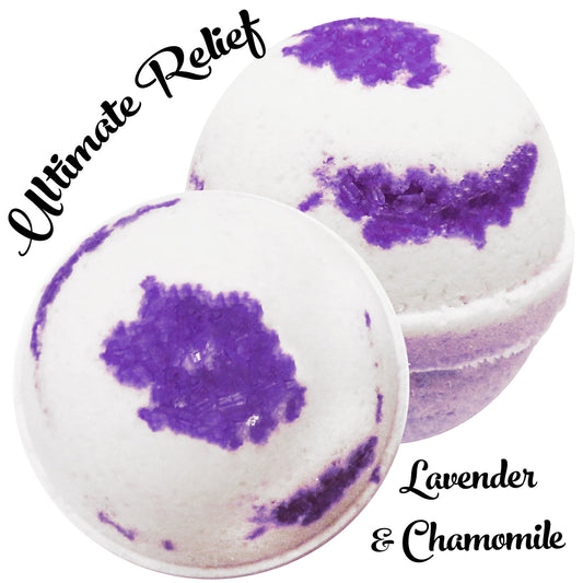 Lavender & Chamomile Bath Bomb (200mg CBD)