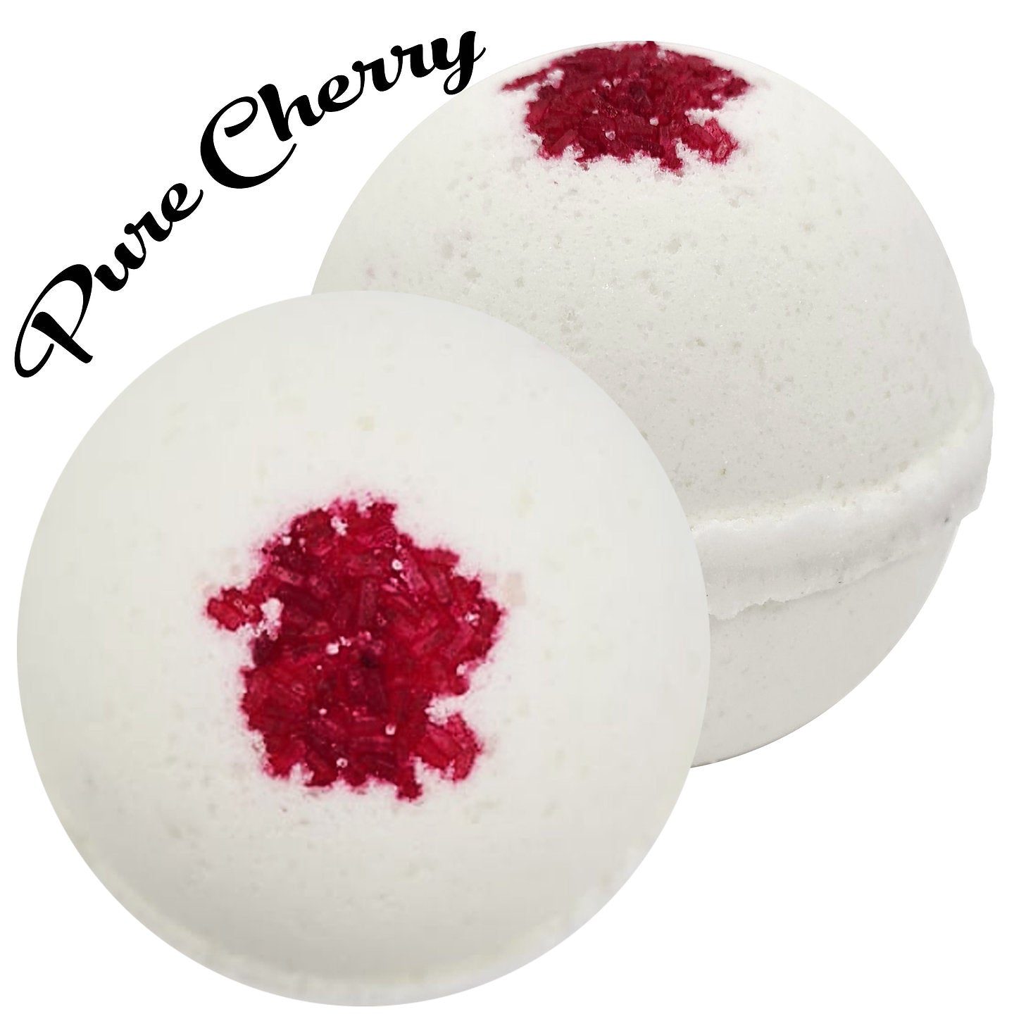 Pure Cherry Bath Bomb (200mg CBD)